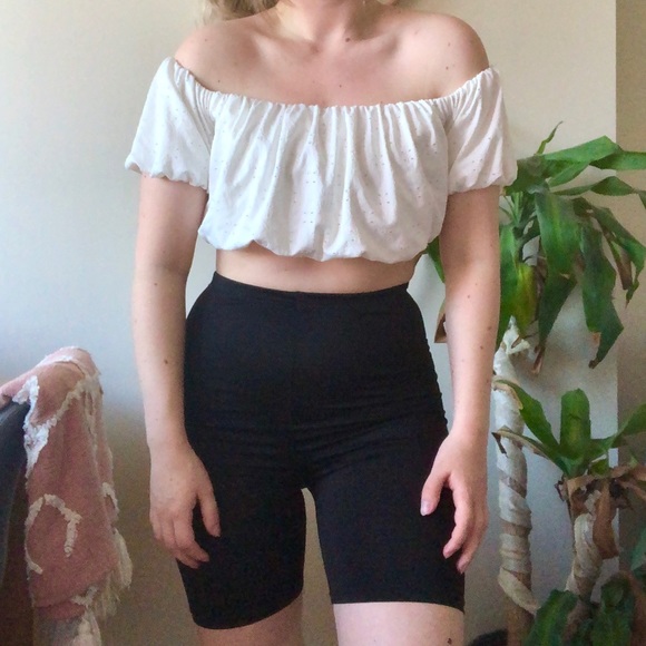 UO Cropped Eyelet top - Picture 3 of 7